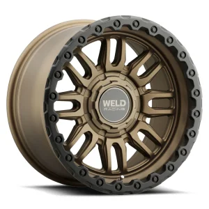 WELD Off-Road Swift 17x9 Satin Bronze with Black 6-Lug Racing Wheel 1.webp