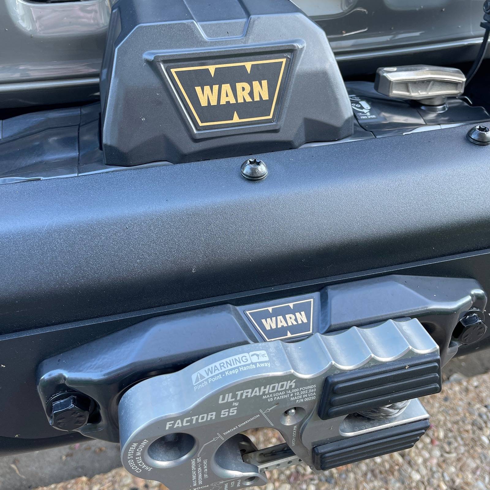 Warn Winch Decals Set | Jeep 392 Forum